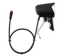 Xweptuy Bike Headlight, 6V, 12V, 24V, 36V, 48V, 60V Front Bike Light with Waterproof Plug & 16" Cable, Modified Replacement Plastic Lights for Night Riding