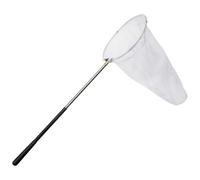 Xweptuy Butterfly Net with 11" Ring 20" Net Depth Stainless Steel Bird Telescopic Bug Catcher Handle Extends to 59" Portable Outdoor Butterfly Nets for Adults & Kids