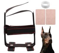 Xweptuy Doberman Ear Posting Kit Adhesive-Fixed Correction Vertical Dog Ear Tape for Aged 2-4 Months Dog Stand Up Support for Samoyeds, Pinscher Dogs