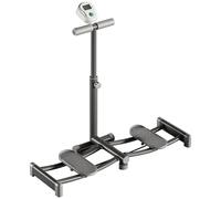 Xweptuy Ski Machine Counting Simulated Ski Exercise Machine Foldable Thigh Workout Equipment with Non-slip Pedal Hip Shaper Trainer Thigh Workout Equipment for Home Fitness #·