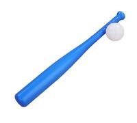 Xweptuy Toddler Baseball Bat, 17 Inch Plastic Baseball Bat and Ball Set, Lightweight Practical Kids Exercise Toys for Indoor Outdoor Sport Playing Game