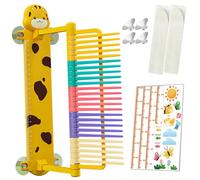 Xweptuy Vertical Jump Measurement Tool for Kids Vertical Jump Tester with Adjustable Height Bouncer and Suction Cup Kids Training Measuring Device Touching and Patting Toys for K
