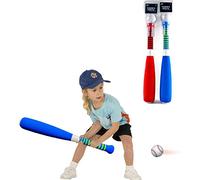 Xwin 1x Foam Baseball Bat with Ball for Kids - 54CM Soft Safe Outdoor Sports Toy Set for Beginners - Lightweight Grip Handle- Fun Active Play for Boys and Girls Ages 3+ Years (Random Colour)