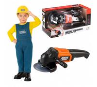 Xwin Kids Toy Grinder with Realistic Sound Effects - Pretend Play Power Grinder with Safe Toy - Junior Builder Construction Role-Play Tool for Boys and Girls Ages 3+ Years