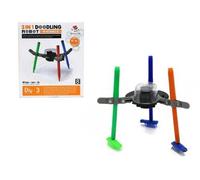 xwin sportseries 3 in 1 Doodling Robot Kit Mechanics Educational Toy for Kids Science Projects, DIY Scribbling Learning Kits for Children, for Boys & Girls