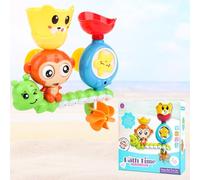 Xwin Sportseries Kids Water Works Pipes Bath Paddling Pool Sprinkler Bath Time Toy for Children Waterfall Shower Bathtub Toy for Babies Water Fun Educational Game for Boys Girls