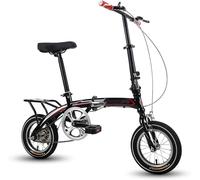 XWJBDF 12-Inch Folding Bike, Compact City Bike, for Students and Adults, Lightweight Mini Folding Bike for Work Bike 3