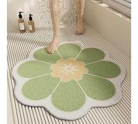 XWJOYW Non Slip Bath Mat for Shower, PVC Loofah Shower Mat Non Slip Anti Mold, Shower Mats for Showers Anti Slip for Elderly, Anti Slip Mat with Many Drain Hole for Shower, Bathtub, Bathroom,A,100x