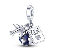 XWN Charms Beads 925 Sterling Silver for Pandora Bracelet, Dangle Pendant Charms for Necklace and Bracelet Jewelry Gifts for Women.