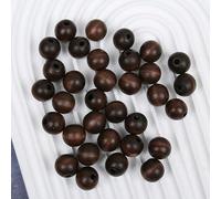 XWNXQ 100 Pcs 12-20 Mm Colorful Round Wooden Beads, Dyed Wooden Spacer Beads, for DIY Beaded Bracelets, Necklaces, Keychains, Craft Accessories