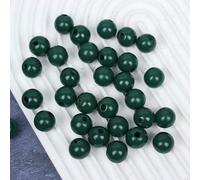 XWNXQ 100 Pcs 12-20 Mm Colorful Round Wooden Beads, Dyed Wooden Spacer Beads, for DIY Beaded Bracelets, Necklaces, Keychains, Craft Accessories