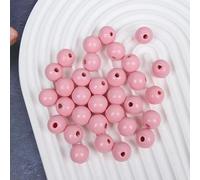 XWNXQ 100 Pcs 12-20 Mm Colorful Round Wooden Beads, Dyed Wooden Spacer Beads, for DIY Beaded Bracelets, Necklaces, Keychains, Craft Accessories