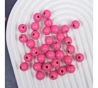 XWNXQ 100 Pcs 12-20 Mm Colorful Round Wooden Beads, Dyed Wooden Spacer Beads, for DIY Beaded Bracelets, Necklaces, Keychains, Craft Accessories