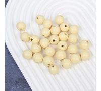 XWNXQ 100 Pcs 12-20 Mm Colorful Round Wooden Beads, Dyed Wooden Spacer Beads, for DIY Beaded Bracelets, Necklaces, Keychains, Craft Accessories