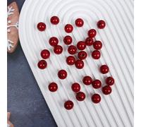 XWNXQ 100 Pcs 12-20 Mm Colorful Round Wooden Beads, Dyed Wooden Spacer Beads, for DIY Beaded Bracelets, Necklaces, Keychains, Craft Accessories