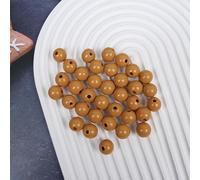 XWNXQ 100 Pcs 12-20 Mm Colorful Round Wooden Beads, Dyed Wooden Spacer Beads, for DIY Beaded Bracelets, Necklaces, Keychains, Craft Accessories