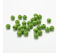 XWNXQ 100 Pcs 12 Mm Stringing Wooden Beads, Round Colorful Wooden Loose Beads, for DIY Beaded Bracelets, Necklaces, Earrings, Keychains Making