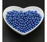 XWNXQ 200-2000 Pcs 3-10 Mm Non-Porous ABS Colorful Imitation Pearl Loose Beads, Round Beads, for Vase Filling Desktop Decoration DIY Clothing Bag Decoration