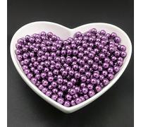 XWNXQ 200-2000 Pcs 3-10 Mm Non-Porous ABS Colorful Imitation Pearl Loose Beads, Round Beads, for Vase Filling Desktop Decoration DIY Clothing Bag Decoration