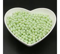 XWNXQ 200-2000 Pcs 3-10 Mm Non-Porous ABS Colorful Imitation Pearl Loose Beads, Round Beads, for Vase Filling Desktop Decoration DIY Clothing Bag Decoration