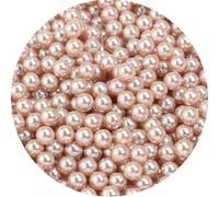 XWNXQ 200-5000pcs 1.5-12 Mm Non-Porous Imitation Pearl Loose Beads, Colorful Round Shiny Craft Beads for DIY Crafts Vase Filler Home Decoration