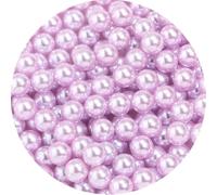 XWNXQ 200-5000pcs 1.5-12 Mm Non-Porous Imitation Pearl Loose Beads, Colorful Round Shiny Craft Beads for DIY Crafts Vase Filler Home Decoration