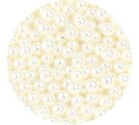 XWNXQ 200-5000pcs 1.5-12 Mm Non-Porous Imitation Pearl Loose Beads, Colorful Round Shiny Craft Beads for DIY Crafts Vase Filler Home Decoration