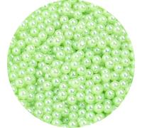 XWNXQ 200-5000pcs 1.5-12 Mm Non-Porous Imitation Pearl Loose Beads, Colorful Round Shiny Craft Beads for DIY Crafts Vase Filler Home Decoration