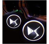 XWSBUDE 2Pcs Car Welcome Door Light, for Citroen DS SPIRIT DS3 DS4 DS5 DS6 DS7 DS9 DS5LS Car Door Projector Lights Car Door Step Welcome Light Puddle Lights Car Accessories