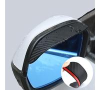 XWSBUDE 2pcs Car Wing Mirror Rain Eyebrow Cover, for KIA Picanto Sportage KX7 Forte Soul Car Side Wing Mirror Rain Protector Cover Snow Guard Sun Visor Keep Vision Clear