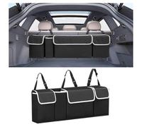 XWSBUDE Car Boot Organiser, for Opel Astra J 2010-2015 Durable Waterproof Anti Slip Storage Organiser Car Seat Organiser Large Volume Car Boot Storage Bag