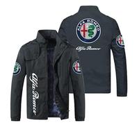 XWSBUDE Car Coat, for Alfa Romeo Giulia Stelvio Comfortable Breathable Sportwear Casual fashion Adult Daily Outdoor Wear Windproof Coat Warm Accessories,C-M