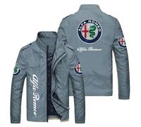 XWSBUDE Car Coat, for Alfa Romeo Tonale Turbo 2022-2023 Comfortable Breathable Sportwear Casual fashion Adult Daily Outdoor Wear Windproof Coat Warm Accessories,E-M