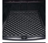 XWSBUDE Car Rear Boot Mat, for KIA Picanto 2017-2022 2023 Leather Boot Liner Waterproof Anti Scratch Anti Slip Floor Guard Cover Interior Accessories,A