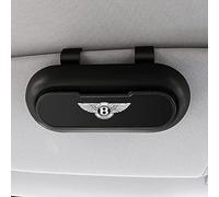 XWSBUDE Sunglasses Holders Car, for Bentley Continental Flying Spur Bentayga Arnage Mulsanne Sun Glasses Box Eyeglasses Case Car Sun Visor Glasses Holder Organizer Sunglasses Clip,A