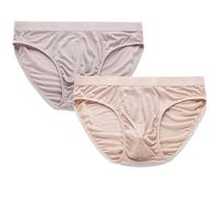 XWSM 100% Mulberry Silk Men's Briefs Stretch Silk Underwear Thin Soft Panties Mid Waist Shorts Men Daily Underpants (Color : B, Size : XL/X-Large)