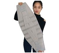 XWSM Back Brace 32cm Extra-Wide Design Back Support Belt For Men Women Lower Back Pain Relief Adjustable Lumbar Support For Sciatica, Scoliosis Herniated Disc Corrector (Size : L)