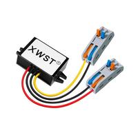 XWST 20-90V 24V36V48V60V72V80V to 12V Voltage Converter, DC DC Converter 2A 24W with Quick Connector Cable Connector, Converter for Golf Cart LED Light Truck