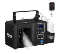 XWSTGEQ Haze Machine, Continuous Fog Output Machine, Manual/Wireless Remote/DMX Control, Enhancing the Light Show, Perfect for Stage DJ Halloween Club Christmas Wedding