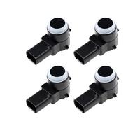 Xwthsch Car Parking Sensor For Citroen DS3 4Piece PDC Parking Sensor 9663821577XT PSA9663821577 6590A5 6590 EF Parking Sensors(Black)