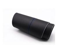 Xwthsch Car Trim Interior for VW for Polo 2011-2016 Only Sedan Microfiber Leather Car Interior Door Handle Panel Armrest Cover Trim Car Interior Trims(Black with Blue line,4pcs)
