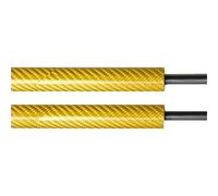 Xwthsch Tailgate Boot Gas Struts For Civic For Type R 2nd EP3 3-door Hatchback 2001-2005 Rear Trunk Boot Gas Struts Springs Dampers Tailgate Lift Supports Boot Gas Struts(YELLOW CARBON FIBER)