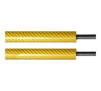 Xwthsch Tailgate Boot Gas Struts For Civic For Type R For FN2 3-Door Hatchback 2007-2011 Trunk Boot Gas Struts Springs Dampers Tailgate Lift Supports Boot Gas Struts(YELLOW CARBON FIBER)