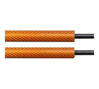 Xwthsch Tailgate Boot Gas Struts For Toyota For Celica 7th T230 3-door Liftback Coupé 1999-2006 Trunk Boot Gas Struts Springs Dampers Tailgate Lift Supports Boot Gas Struts(ORANGE CARBON FIBER)