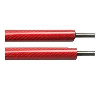 Xwthsch Tailgate Boot Gas Struts For Toyota For Celica 7th T230 3-door Liftback Coupé 1999-2006 Trunk Boot Gas Struts Springs Dampers Tailgate Lift Supports Boot Gas Struts(RED CARBON FIBER)