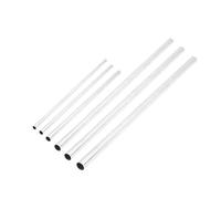 XWTOOL Aluminium Pipe 3-30mm OD Straight 300mm 500mm Long Round 6063 Aluminum Alloy Tube 0.5mm Thickness (Size : 300mm, Color : OD 18 x ID 17mm)
