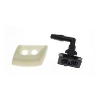 XWVROEQCQ Compatible With Land For Rover For Range For Rover L322 2006 2007 2008 2009 Front Headlight Washer Spray Nozzle Cover DNJ500160 DNJ500170 Headlamp Sprayer Jet(LH DNJ500170)