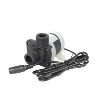 XWZSHMH Silent 4 Points Threaded Water Heater Shower Floor Heating Booster Pump Brushless Solar Motor Water Pump DC 12V 24V IP68