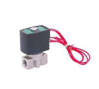 XWZSHMH SPU-01/02 Normally Close 2 Way Stainless Steel Water Solenoid Valve BSP Port G1/8" G1/4" Orifice 1/1.5/2/2.5/3mm