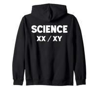 XX Is Not The Same As XY Science Funny Scientist Joke Humour Zip Hoodie